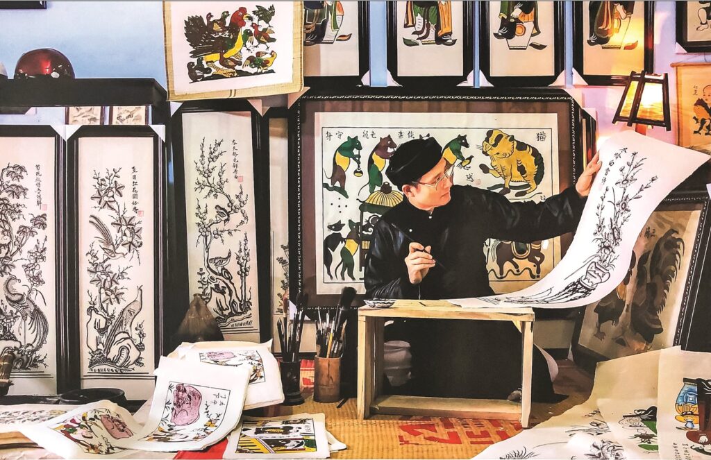làng tranh dân gian Đông Hồ