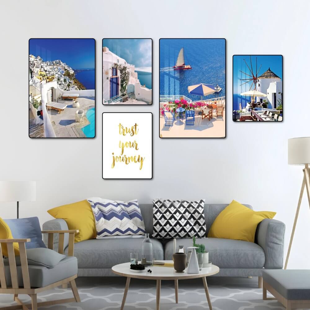 thiết kế tranh cá nhân từ ảnh chụp riêng treo tường hiện đại